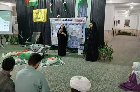 تصاویر/ نیایش و استغاثه بانوان دشتستانی برای نجات مردم غزه