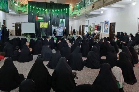 تصاویر/ نیایش و استغاثه بانوان دشتستانی برای نجات مردم غزه