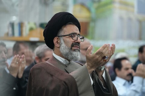 مراسم استغاثه و دعا برای مردم مظلوم فلسطین