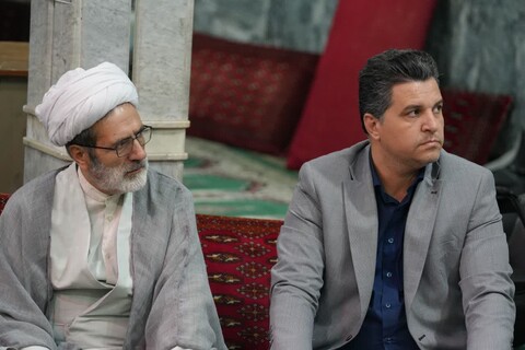 مراسم استغاثه و دعا برای مردم مظلوم فلسطین