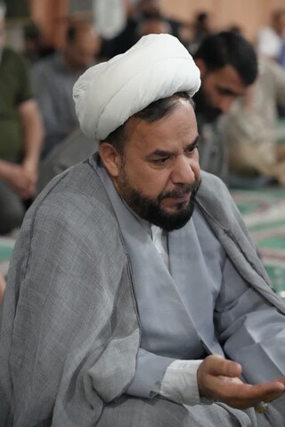 مراسم استغاثه و دعا برای مردم مظلوم فلسطین