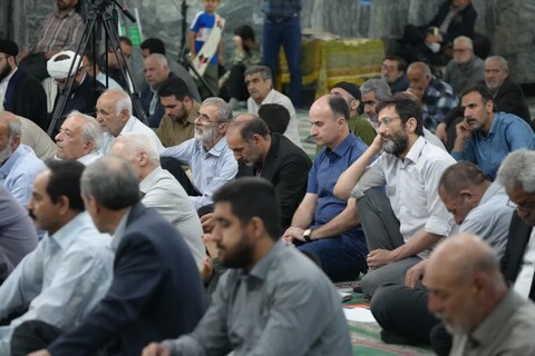 مراسم استغاثه و دعا برای مردم مظلوم فلسطین