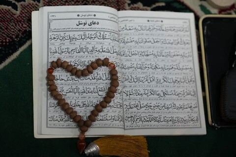 مراسم استغاثه و دعا برای مردم مظلوم فلسطین