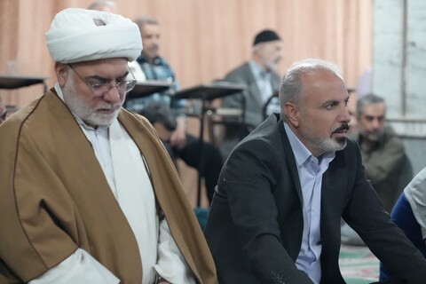 مراسم استغاثه و دعا برای مردم مظلوم فلسطین