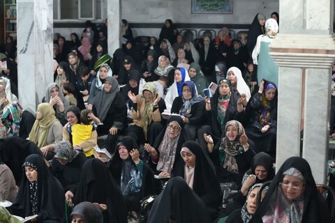 مراسم استغاثه و دعا برای مردم مظلوم فلسطین