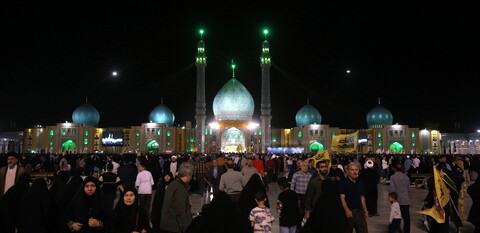تصاویر/ اجتماع بزرگ مردمی «أنا علی العهد»