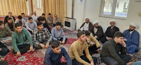 درس اخلاق مدرسه علمیه امام محمد باقر (ع) پارس آباد