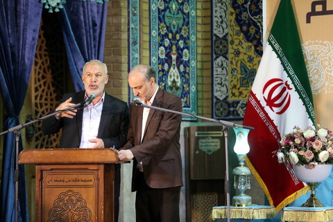 تصاویر/ اجتماع بزرگ مردمی «أنا علی العهد»
