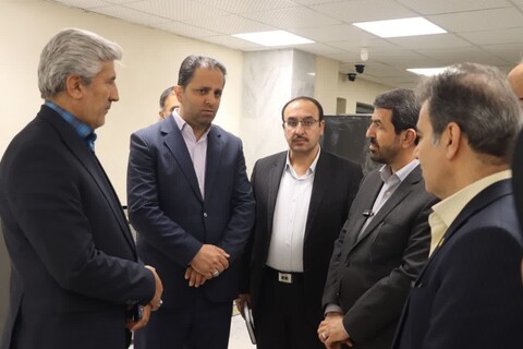 تصاویر / بازدید سرزده استاندار همدان از بانک ملی