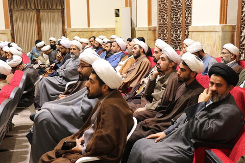 مراسم گردهمایی مدیران و طلاب جهادی مدارس علمیه گلستان
