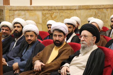 مراسم گردهمایی مدیران و طلاب جهادی مدارس علمیه گلستان
