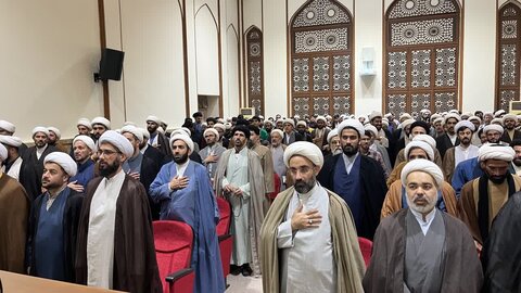 مراسم گردهمایی مدیران و طلاب جهادی مدارس علمیه گلستان
