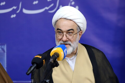 تصاویر/ نشست خبری همایش صدمین سالگشت باز تأسیس حوزه علمیه قم