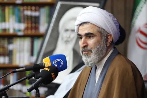 تصاویر/ نشست خبری همایش صدمین سالگشت باز تأسیس حوزه علمیه قم