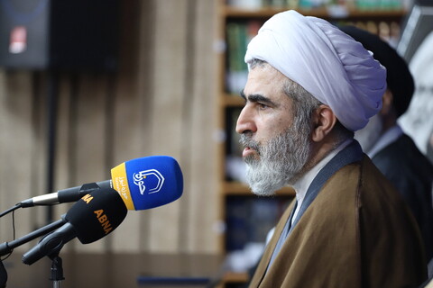 تصاویر/ نشست خبری همایش صدمین سالگشت باز تأسیس حوزه علمیه قم