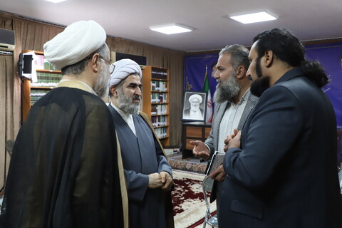 تصاویر/ نشست خبری همایش صدمین سالگشت باز تأسیس حوزه علمیه قم