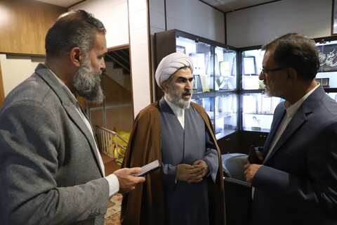 تصاویر/ نشست خبری همایش صدمین سالگشت باز تأسیس حوزه علمیه قم