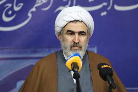 تصاویر/ نشست خبری همایش صدمین سالگشت باز تأسیس حوزه علمیه قم