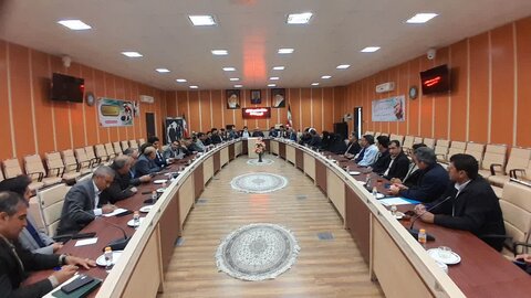 تصاویر/جلسه ستاد اقامه نماز و اربعین در شهرستان ایوان