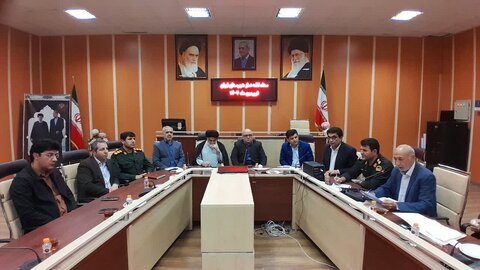 تصاویر/جلسه ستاد اقامه نماز و اربعین در شهرستان ایوان