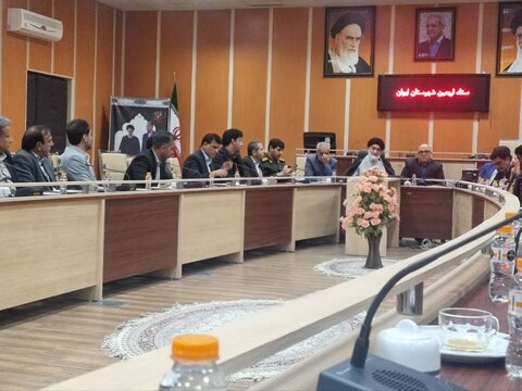 تصاویر/جلسه ستاد اقامه نماز و اربعین در شهرستان ایوان