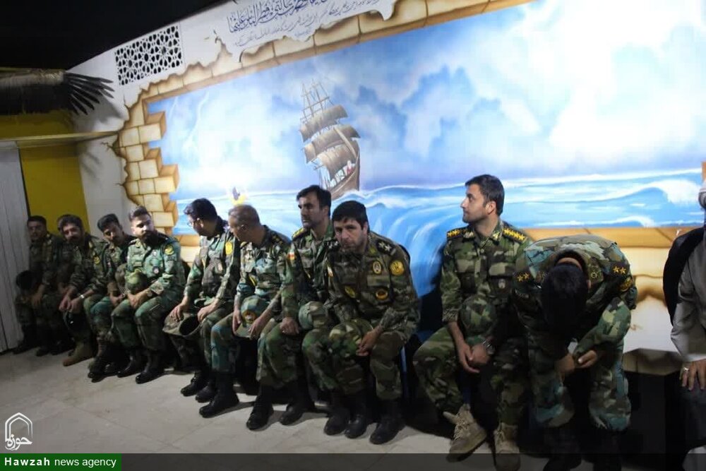 دانشجویان دوره عالی پرواز ارتش از نمایشگاه «والشمس» بازدید کردند + عکس