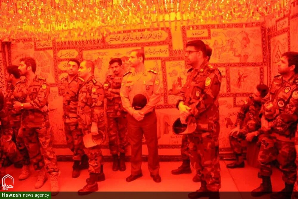 دانشجویان دوره عالی پرواز ارتش از نمایشگاه «والشمس» بازدید کردند + عکس