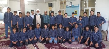 تصاویر/ جشن تکلیف دانش‌آموزان مدرسه شهید علی خدمتی آران و بیدگل