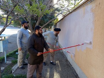 تصاویر/ برگزاری اردوی جهادی طلاب البرزی در روستای ایپک