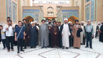 سفر اساتید حوزه‌ علمیه کهگیلویه و بویراحمد به عتبات عالیات+ تصاویر
