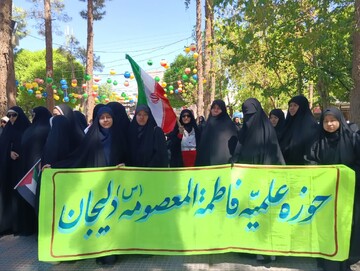 تصاویر/ اجتماع مردمی انا علی العهد در دلیجان