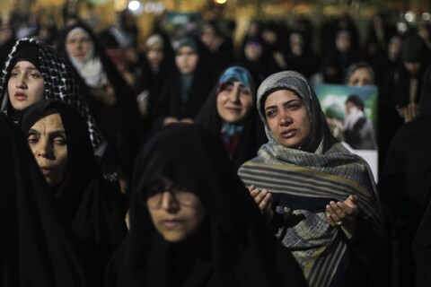 تصاویر/ تجمع دانشجویان، طلاب و مردم بیرجند بر علیه جنایت رژیم کودکش اسرائیل