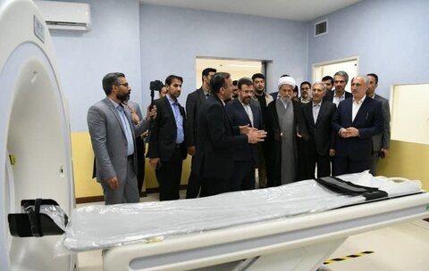 تصاویر| آیین افتتاح مرکز آموزشی درمانی بوستان با حضور نماینده ولی فقیه در فارس