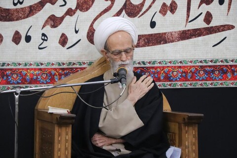 تصاویر/ جلسه اخلاق در حوزه علمیه بناب