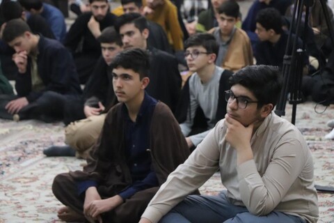 تصاویر/ جلسه اخلاق در حوزه علمیه بناب
