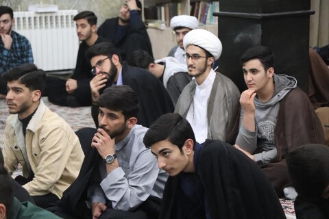 تصاویر/ جلسه اخلاق در حوزه علمیه بناب