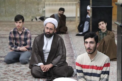 تصاویر/ جلسه اخلاق در حوزه علمیه بناب