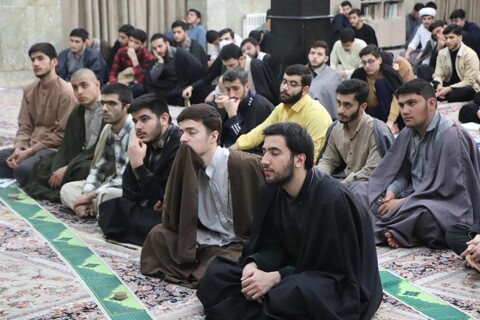 تصاویر/ جلسه اخلاق در حوزه علمیه بناب