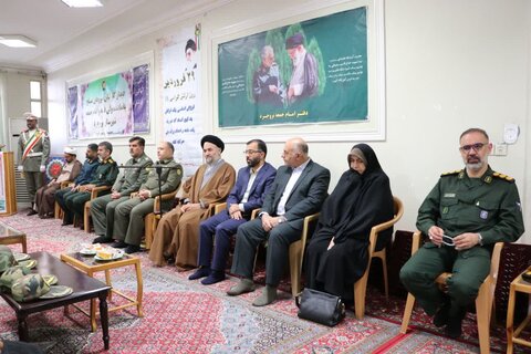 دیدار نیروهای مسلح بروجرد با امام جمعه شهرستان