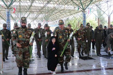 دیدار نیروهای مسلح بروجرد با امام جمعه شهرستان