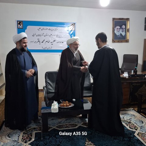 تصاویر/ سفر مدیر  حوزه علمیه آذربایجان غربی به شاهین دژ