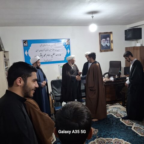 تصاویر/ سفر مدیر  حوزه علمیه آذربایجان غربی به شاهین دژ