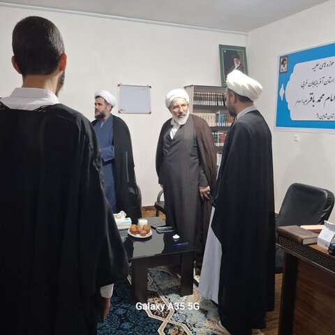 تصاویر/ سفر مدیر  حوزه علمیه آذربایجان غربی به شاهین دژ