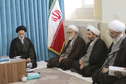 دیدار قائم مقام مدیر حوزه علمیه قم با نماینده ولی فقیه در خراسان جنوبی