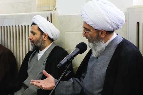 دیدار قائم مقام مدیر حوزه علمیه قم با نماینده ولی فقیه در خراسان جنوبی