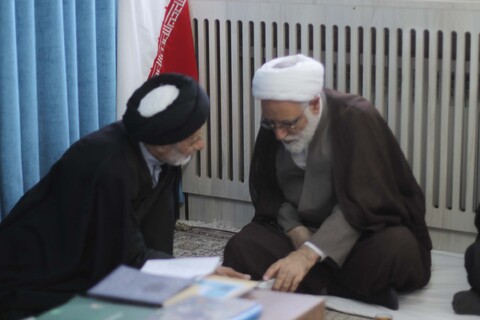 دیدار قائم مقام مدیر حوزه علمیه قم با نماینده ولی فقیه در خراسان جنوبی