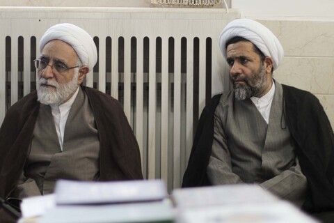 دیدار قائم مقام مدیر حوزه علمیه قم با نماینده ولی فقیه در خراسان جنوبی