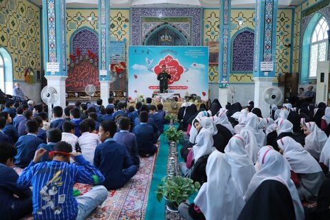 تصاویر/ یادواره شهدای دانش‌آموز راوند