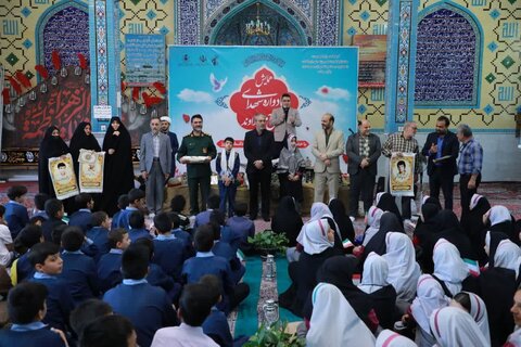 تصاویر/ یادواره شهدای دانش‌آموز راوند