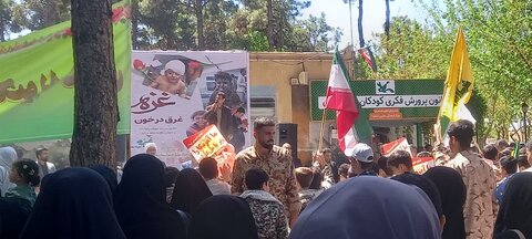 تصاویر/اجتماع مردمی انا علی العهد در دلیجان